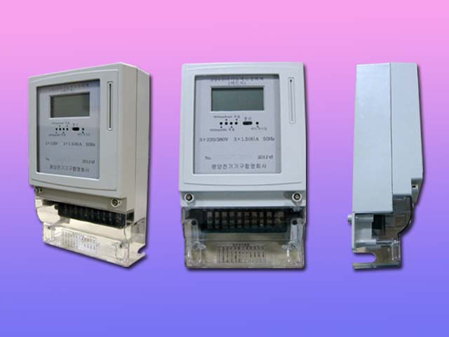 Three-Phase Four-Wire(1.5A) Multifunction Watt-Hour Meter