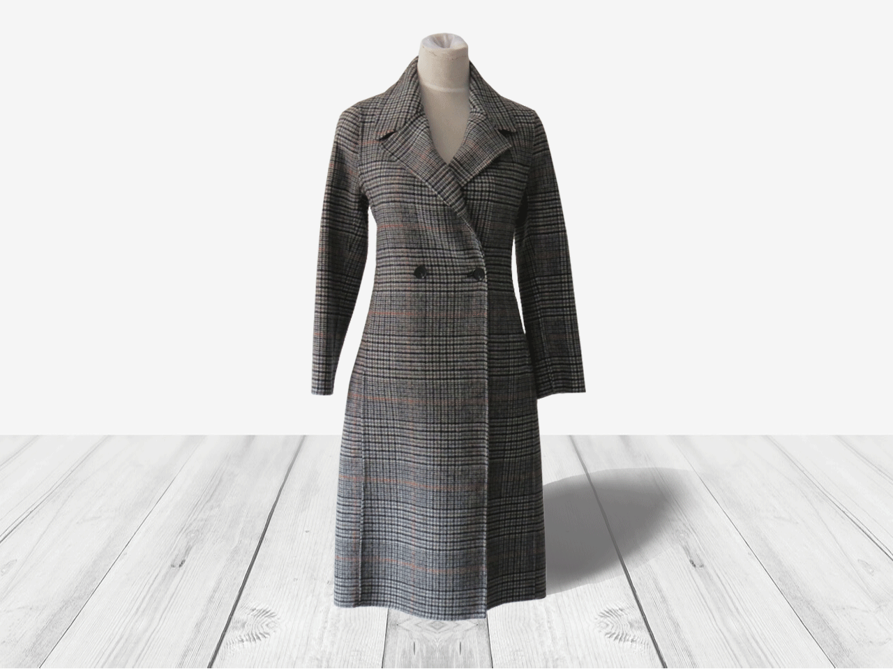 Handmade women’s overcoat