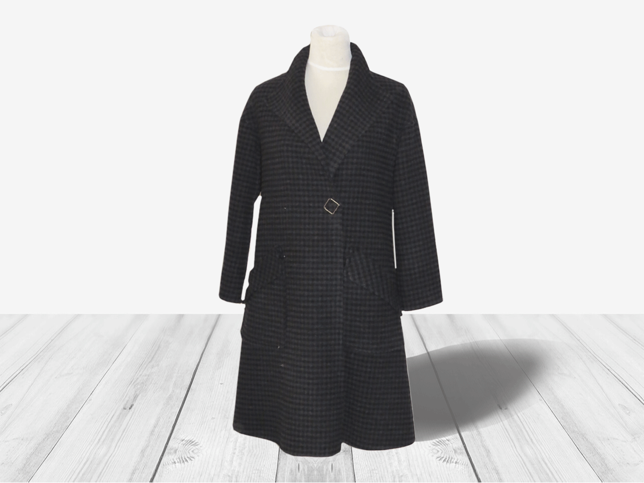 Handmade women’s overcoat
