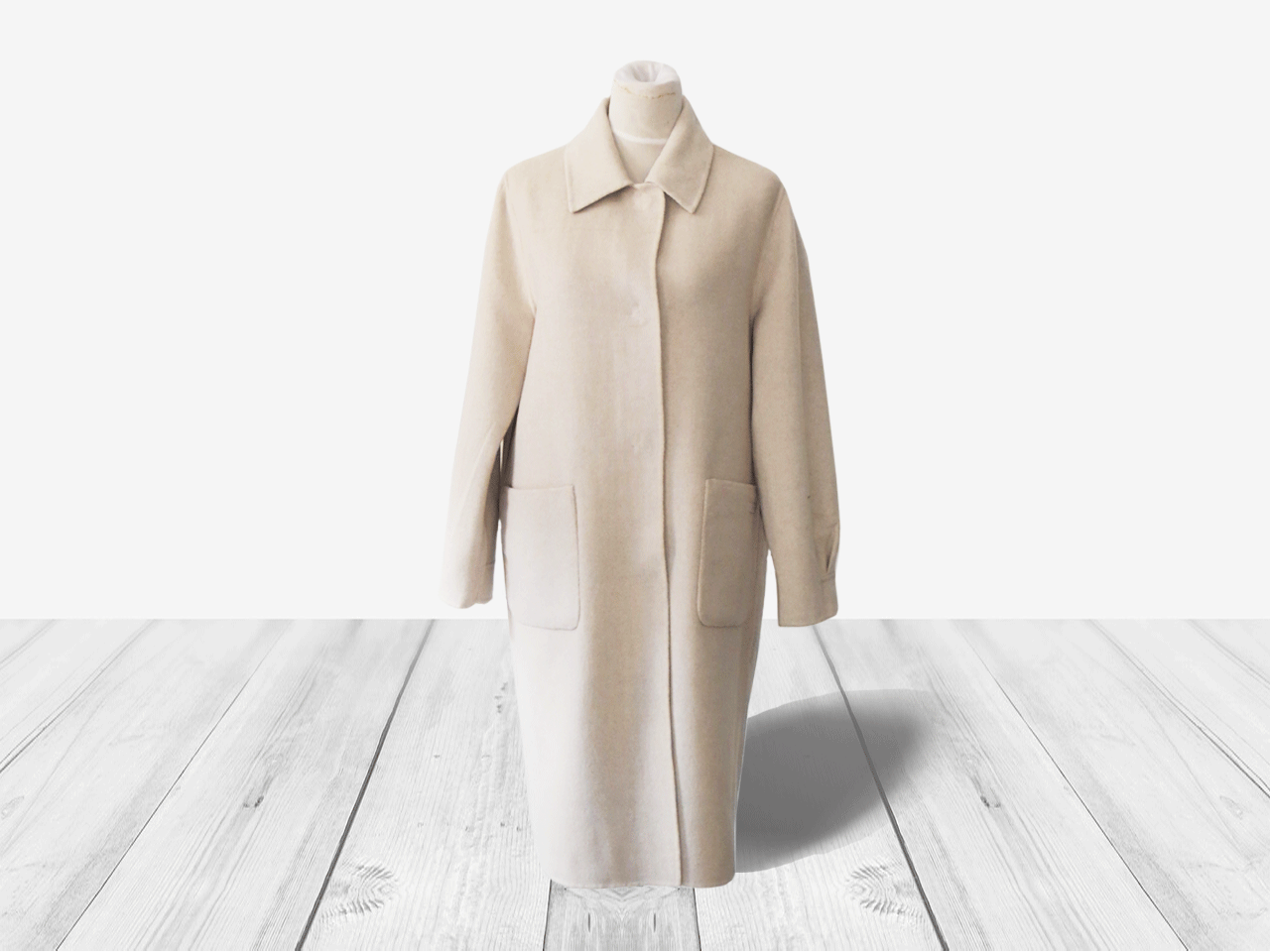 Handmade women’s overcoat