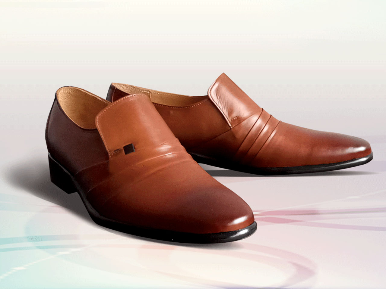 Spring and autumn leather shoes for men