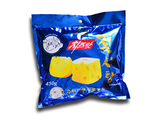 Cheese flavor milk candy