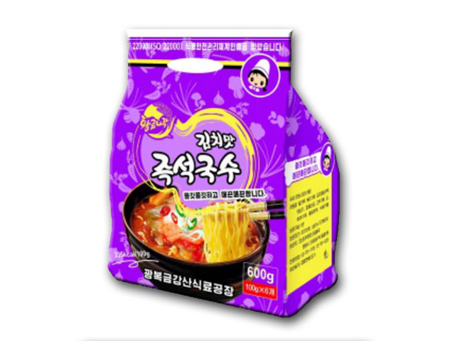 김치맛즉석국수
