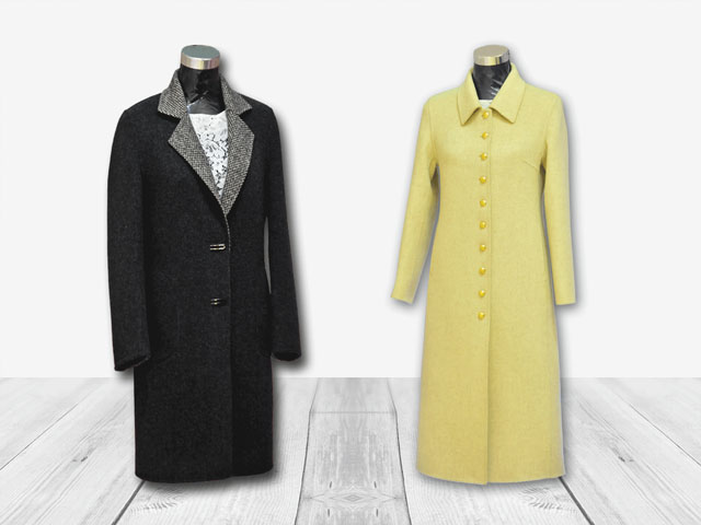 Handmade overcoat for women