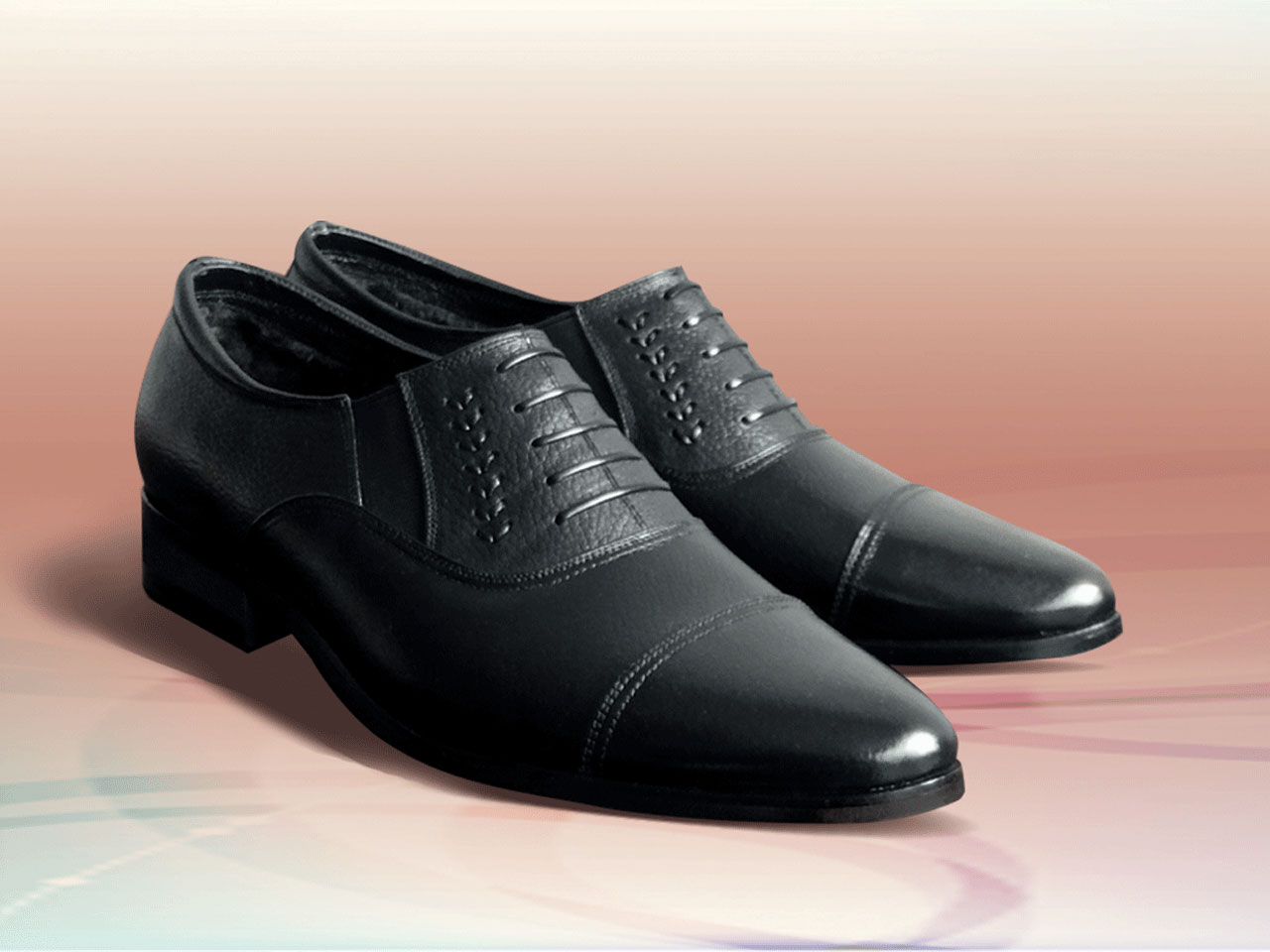 Spring and autumn leather shoes for men